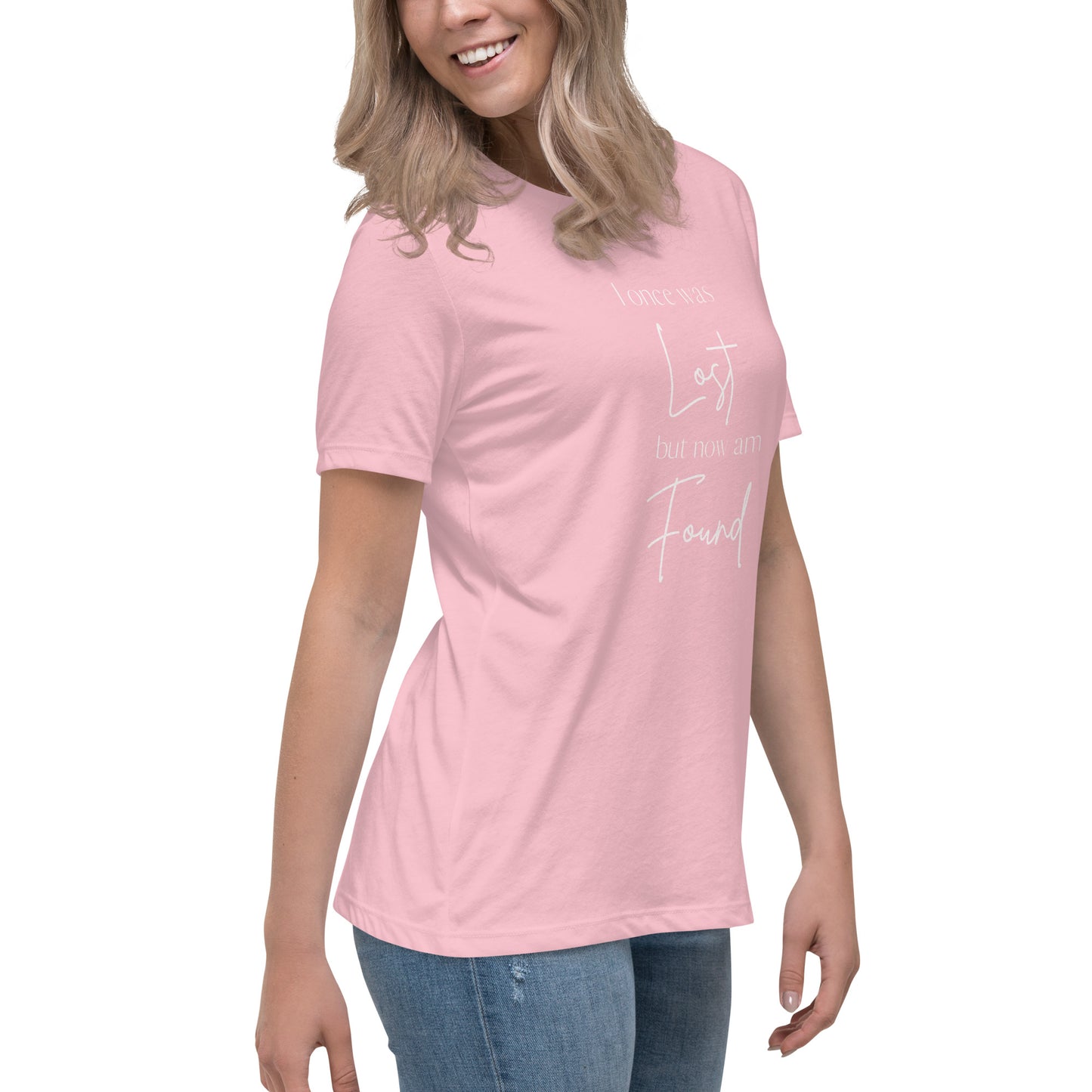 "I once was lost but now am found" Women's Relaxed T-Shirt