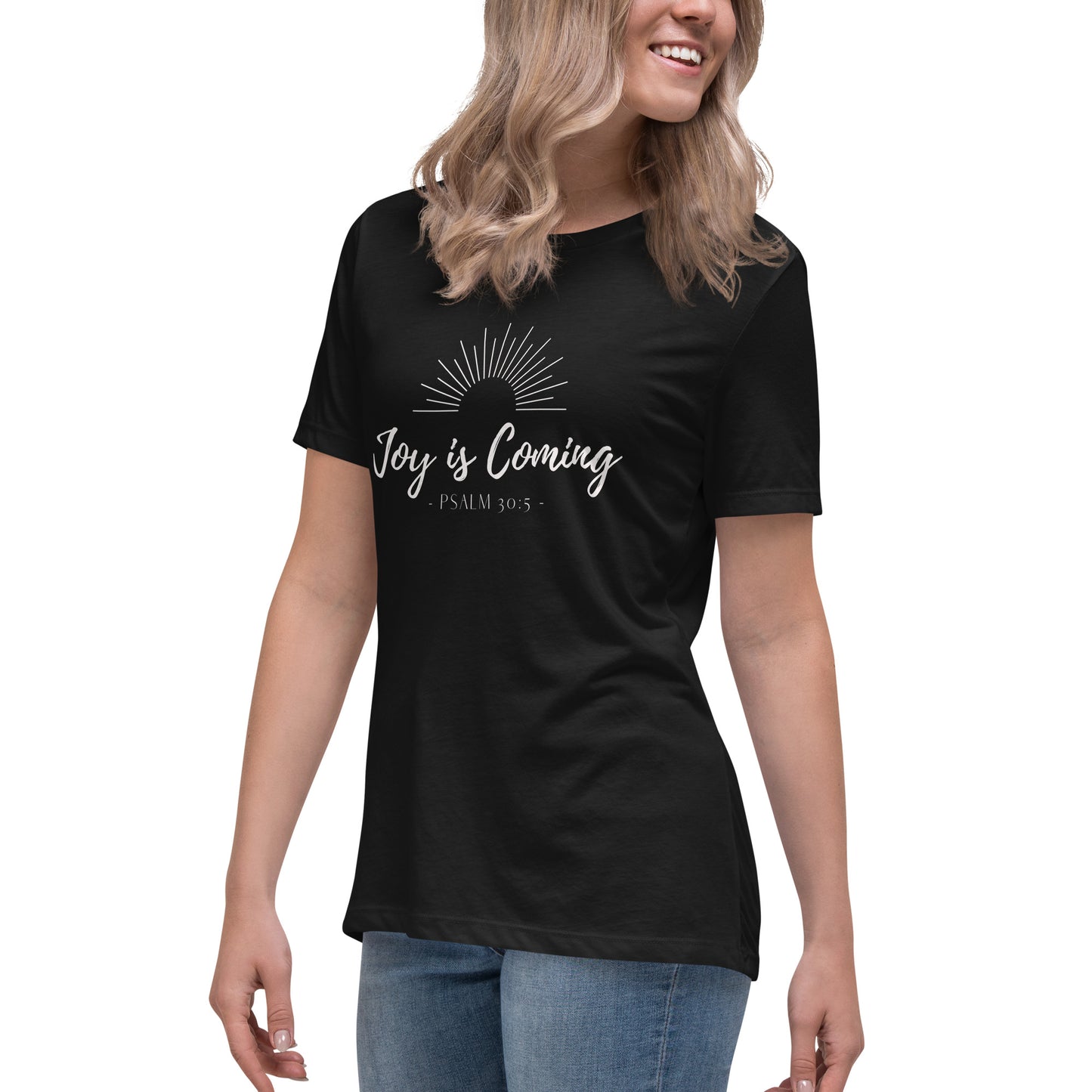 "Joy is Coming" Women's Relaxed T-Shirt